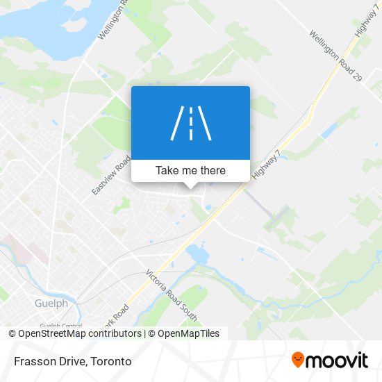 Frasson Drive map