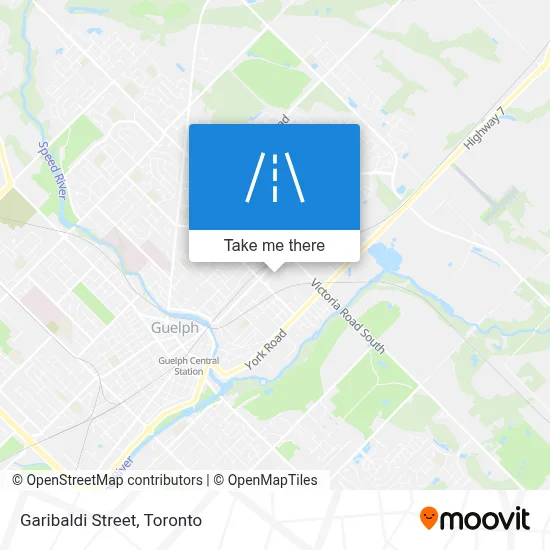 Garibaldi Street map
