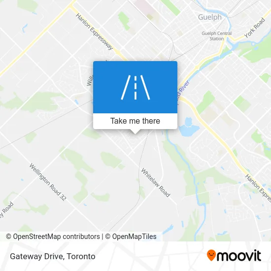 Gateway Drive map