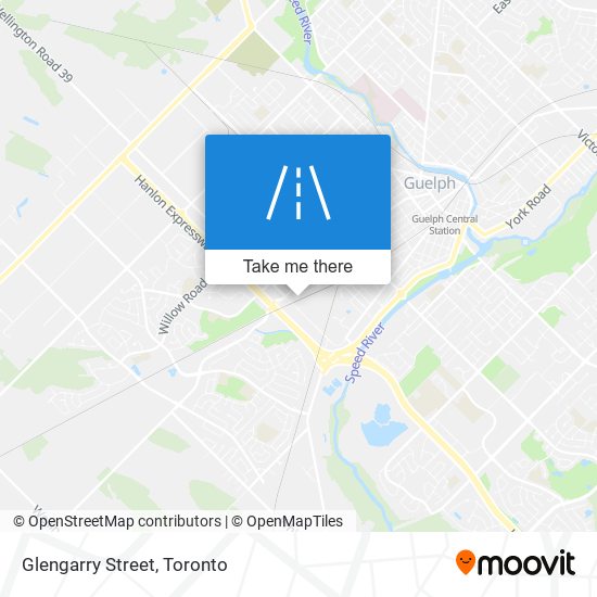 Glengarry Street map