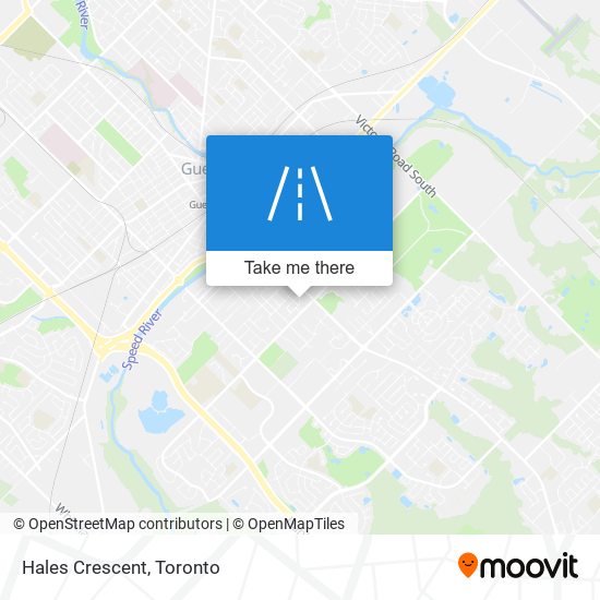 Hales Crescent map