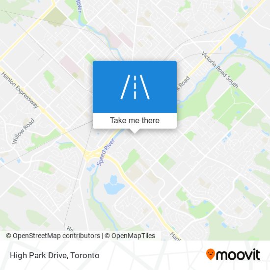 High Park Drive map