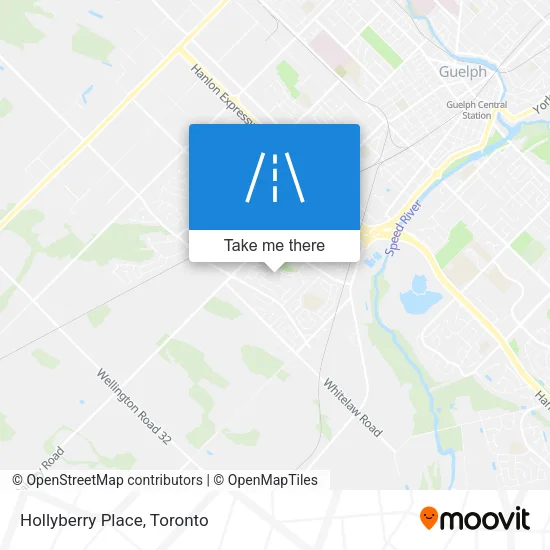 Hollyberry Place map