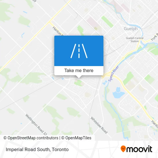 Imperial Road South map