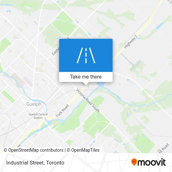 Industrial Street map
