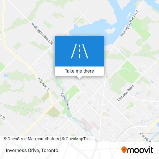 Inverness Drive map