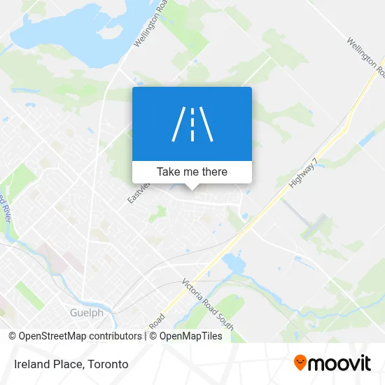 Ireland Place map