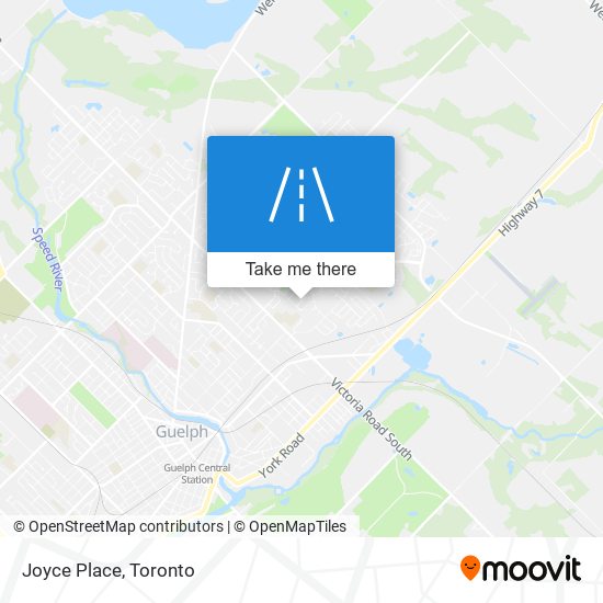 Joyce Place map