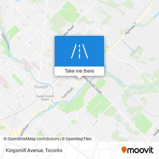 Kingsmill Avenue map