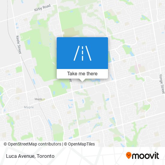 Luca Avenue map
