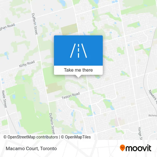 Macamo Court map