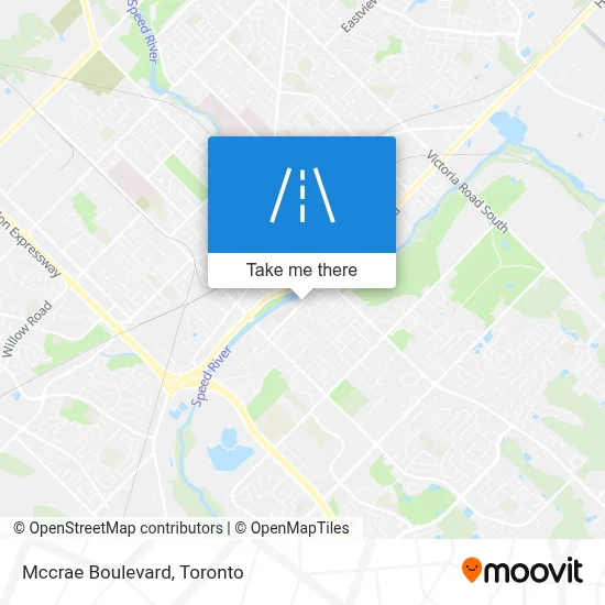 Mccrae Boulevard map