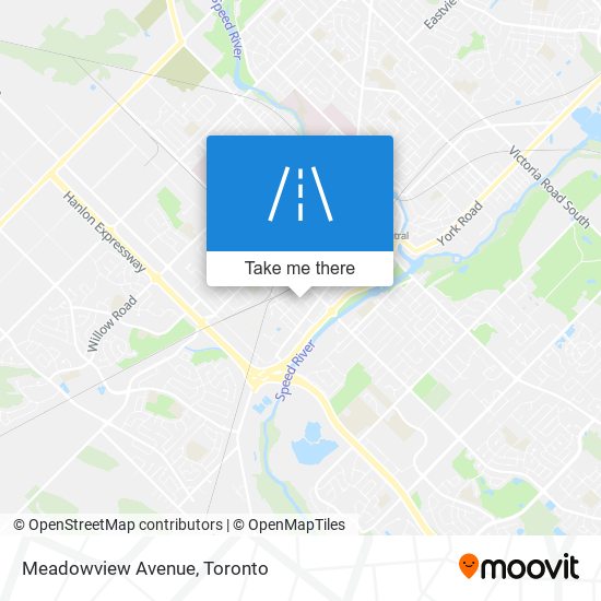 Meadowview Avenue map