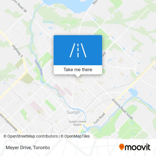 Meyer Drive map