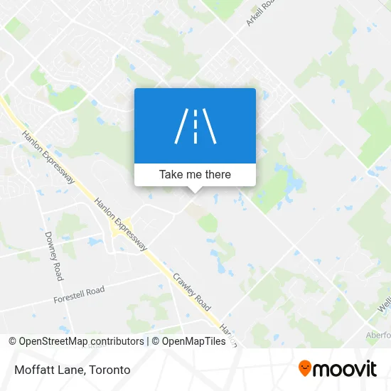 Moffatt Lane map