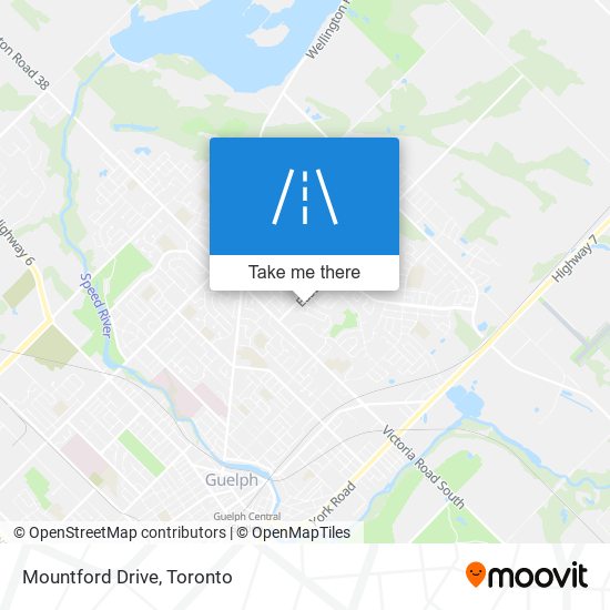 Mountford Drive map