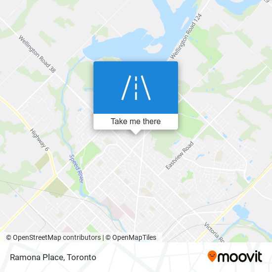 Ramona Place map