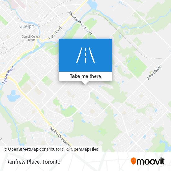 Renfrew Place plan