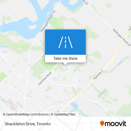 Shackleton Drive map