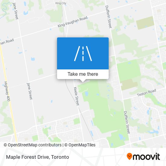 Maple Forest Drive plan