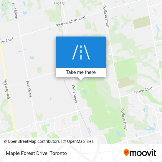 Maple Forest Drive map