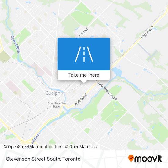 Stevenson Street South map
