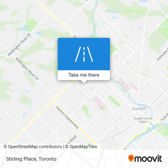 Stirling Place map