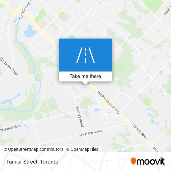 Tanner Street map