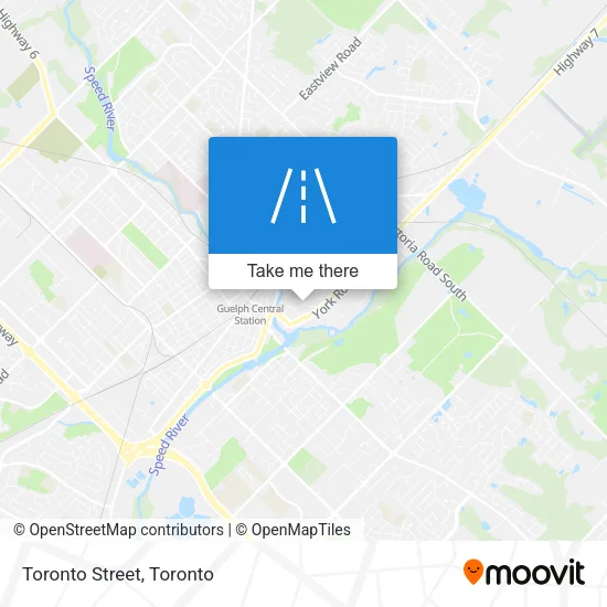 Toronto Street map