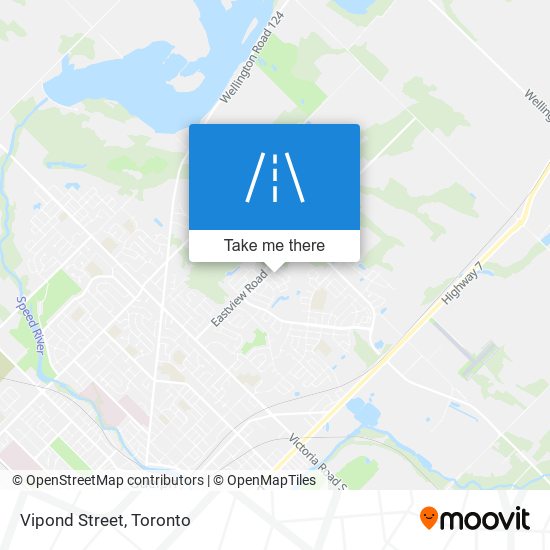 Vipond Street map