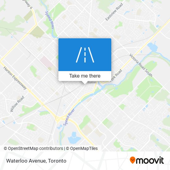 Waterloo Avenue map