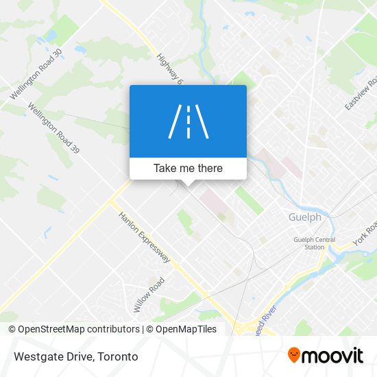 Westgate Drive map