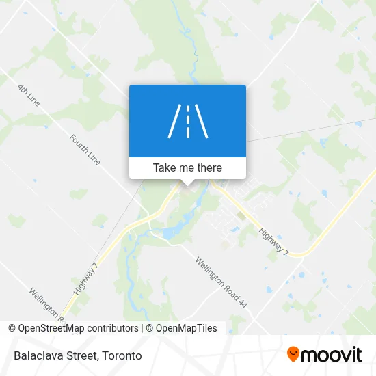 Balaclava Street map