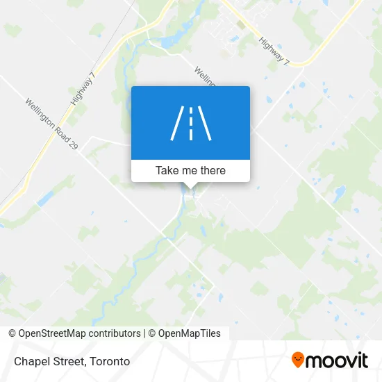 Chapel Street map