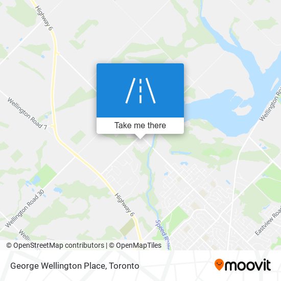 George Wellington Place map