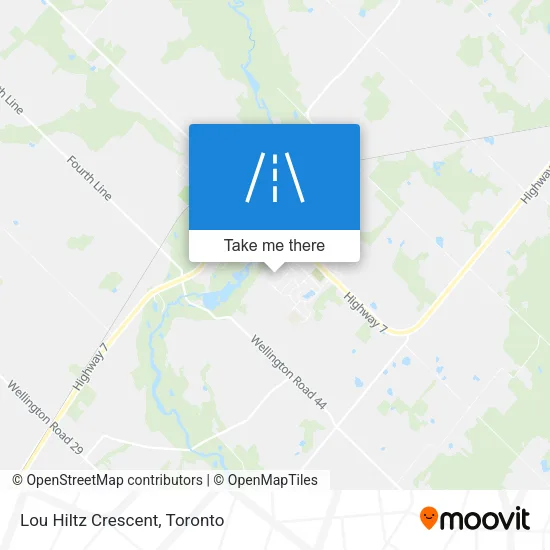 Lou Hiltz Crescent map