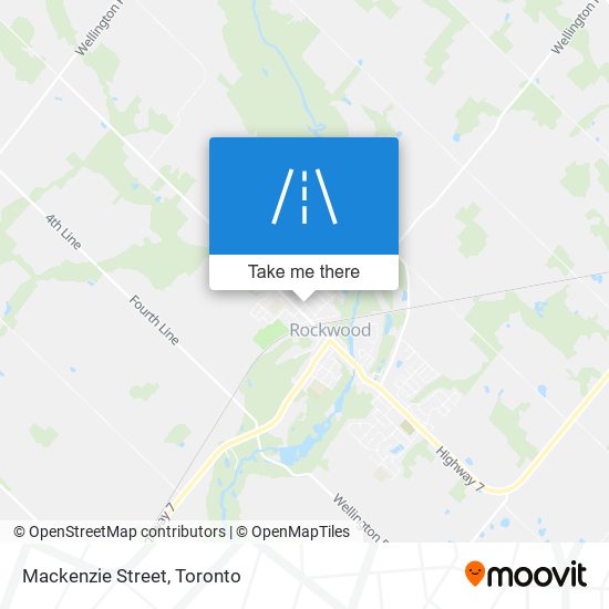 Mackenzie Street map