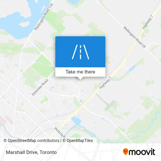 Marshall Drive map