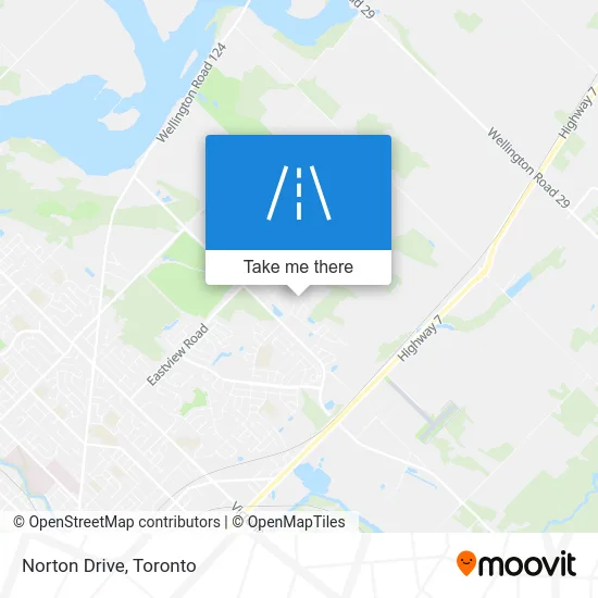 Norton Drive map