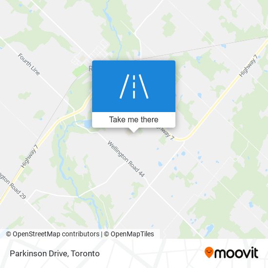 Parkinson Drive map