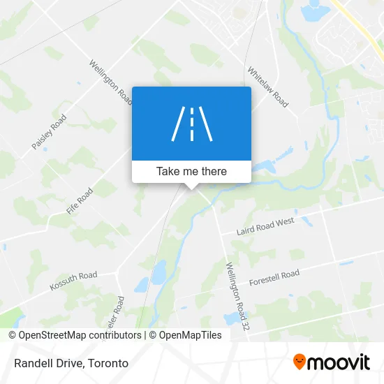 Randell Drive map