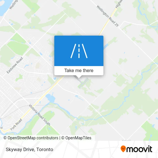 Skyway Drive map