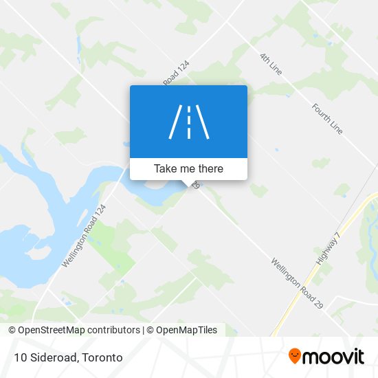 10 Sideroad map