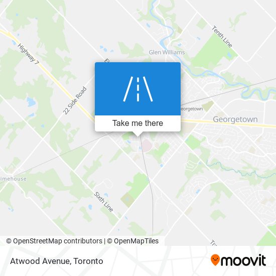 Atwood Avenue map