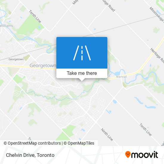Chelvin Drive map