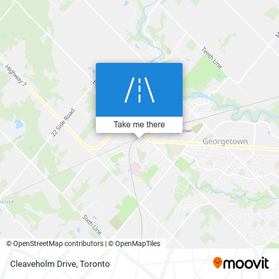Cleaveholm Drive map