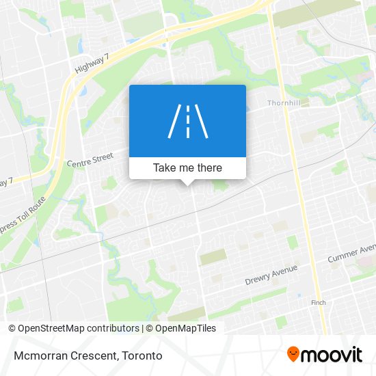 Mcmorran Crescent map