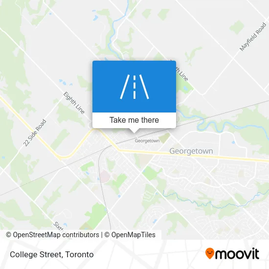 College Street map