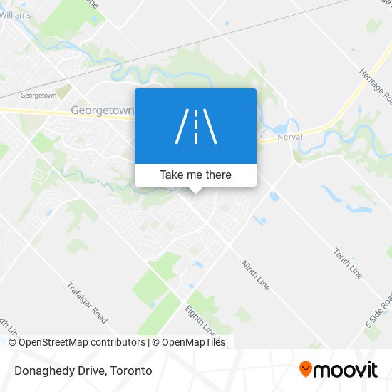 Donaghedy Drive map