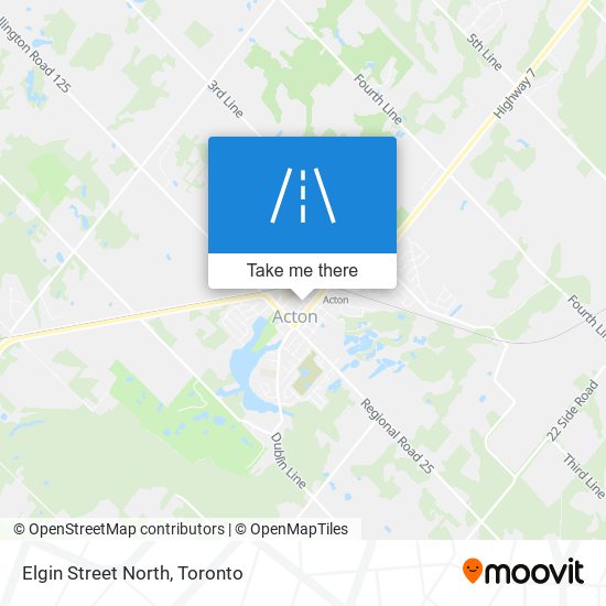 Elgin Street North plan